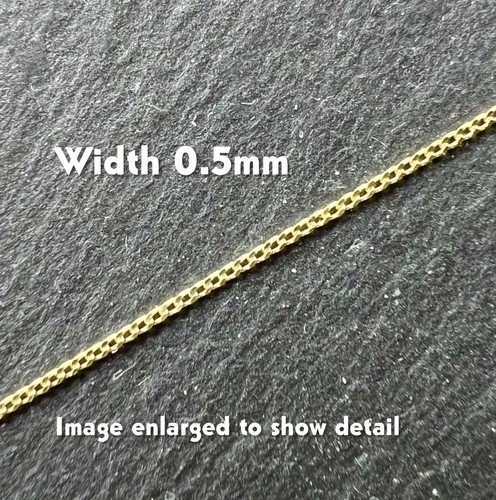 9ct gold curb - 9ct, chain