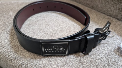 Savile row belt black new - row,