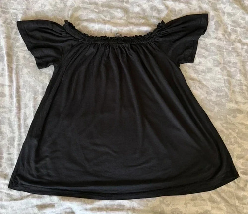 Primark black bardot short - primark,