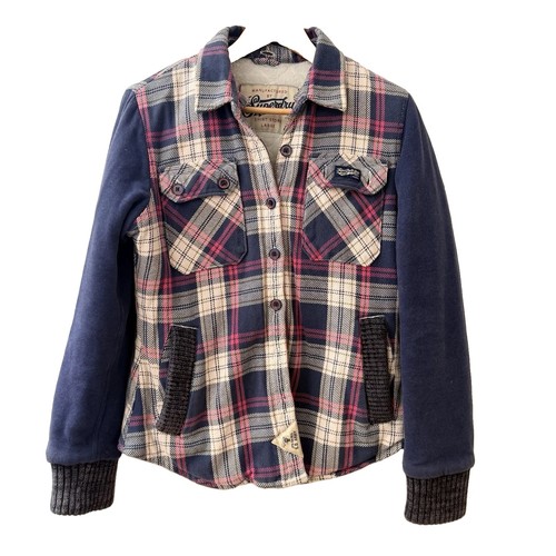 Superdry mens plaid flannel - superdry,