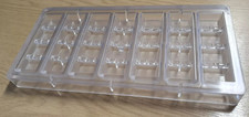 20x Chocolate Mould polycarbonate plastic  Box of 20 moulds- Good used condition