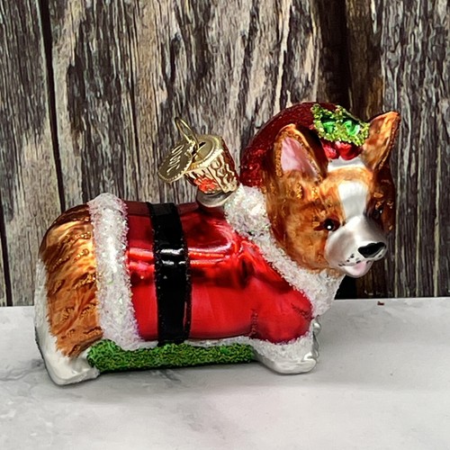 Old world christmas owc - christmas, corgi