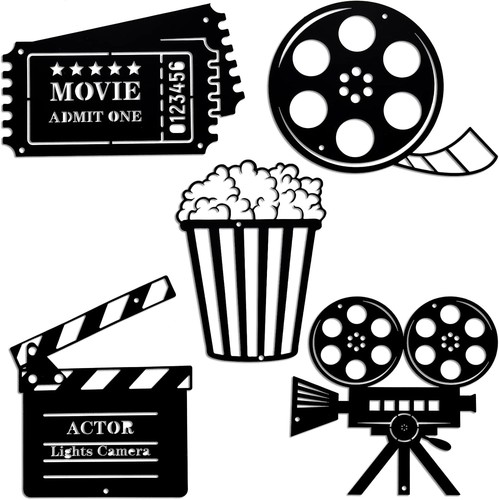 Pieces movie theater decor - decor,