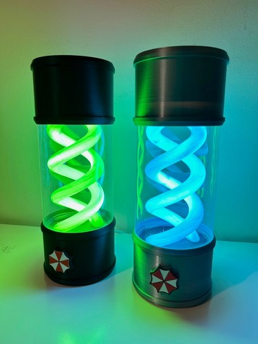Double helix virus led - helix,