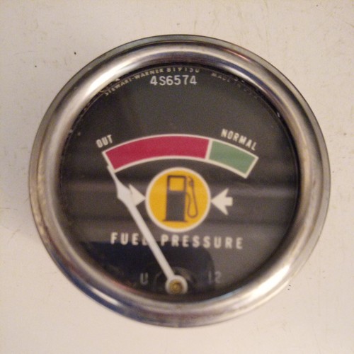 Classic fuel pressure gauge - 2",