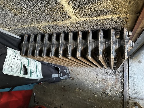 Cast iron radiator small - 2, one