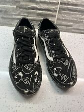 Vans X Peanut Snoopy Black Vans Size 6 Rare 