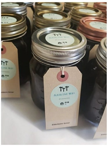 Organic elderberry syrup - organic,