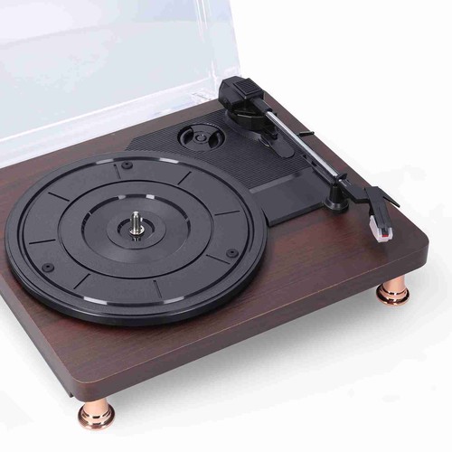 Record player turntable - record,