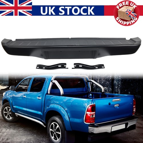Rear bumper black with - rear,