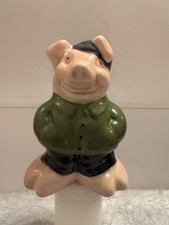 NatWest Pig Piggy Bank Very Rare Cousin Wesley And NatWest Stopper
