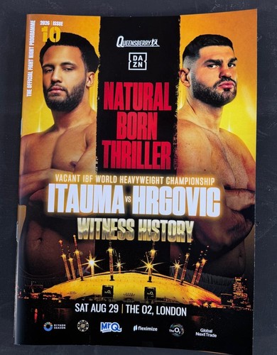 Boxing programme itauma - programme,