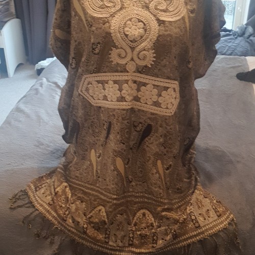 Women brown paisley - brown,
