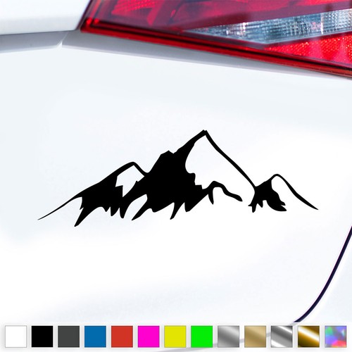 Mountains panoramic sticker - panoramic,