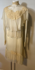 Vintage Boho Cream Lace Two