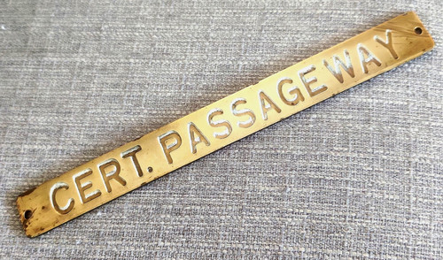 Vintage brass ships nautical - brass,