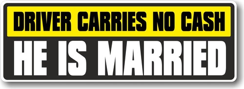Funny driver carries cash - funny,
