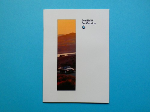 Brochure bmw series e36 - series,