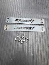 RAMSEY WINCH RPH-12000  TIE PLATES & BOLTS USED