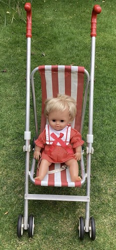 Vintage dolls pushchair buggy - vintage,
