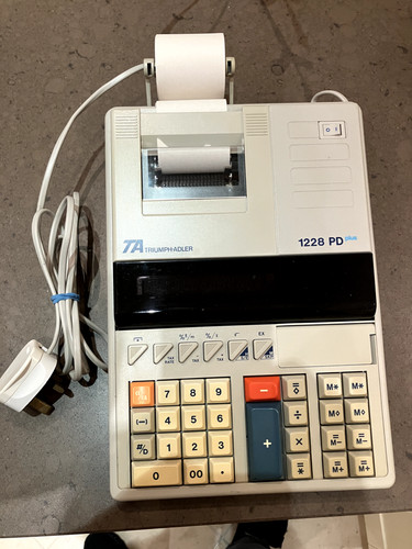 Triumph adler adding machine - adding,