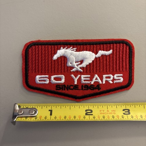Mustang years embroidered - 60,