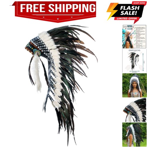 Feather headdress native - |,