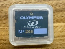2GB OLYMPUS XD MEMORY CARD TYPE M+ FOR FUJI FINEPIX/OLYMPUS CAMERAS 2 GB CASED