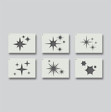 Star stencils for painting, Fabrics & Furniture, Wall decor,  Home Decor. LOT 1