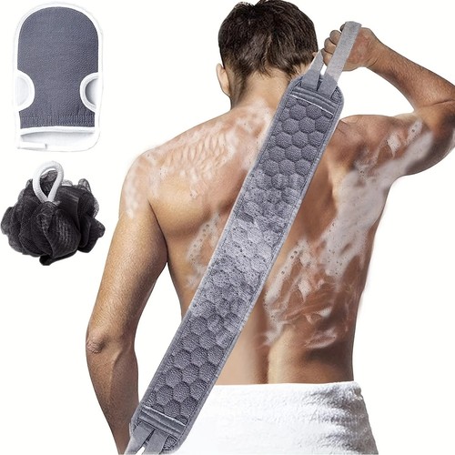 Exfoliating body scrubber set - exfoliating,