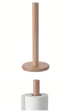 Kitchen roll holder, beech and beige