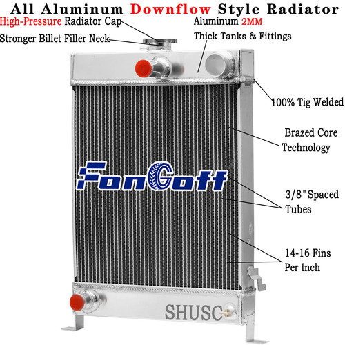 Row tractor radiator for - row,