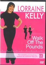 Lorraine Kelly: Walk Off the Pounds - DVD - Fitness Guide, Very Good