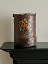 Antique Cordite Carrier Powder Monkey Military Vase Kitchenalia