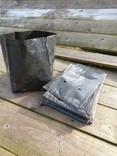 Hadopots Black Poly Grow Bags