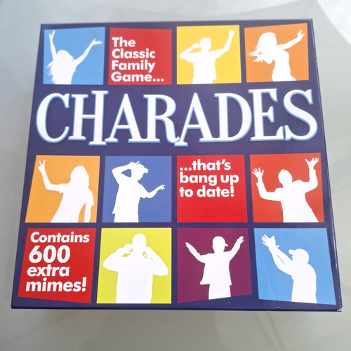 Charades board game - board, card