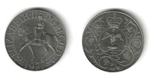 Queen Elizabeth II 1977 Silver