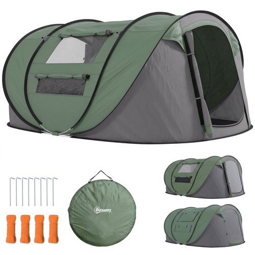 Outsunny camping tent dome - camping,