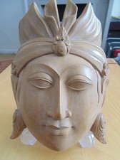 Hand carved wall - mask, lord