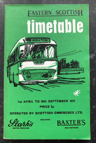 Eastern scottish timetable - scottish,
