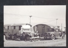 Real photo 1920s mobile home - photo,
