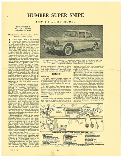 Humber super snipe - super, i
