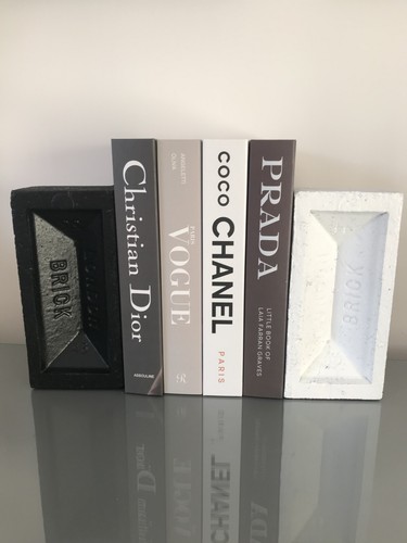 London brick book ends heavy - book,