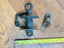 Vintage yacht/ large dinghy fore sail/jib roller furler bronze by Wykeham Martin