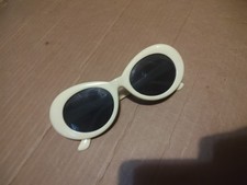 Cream Sunglasses Retro 1950s
