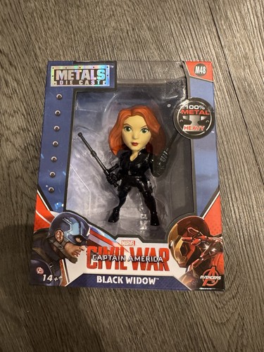 Jada toys black widow metal - jada,