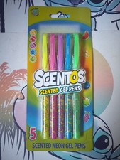 SCENTOS:SCENTED NEON GEL PENS