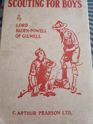 Vintage scouting for boys book - vintage,
