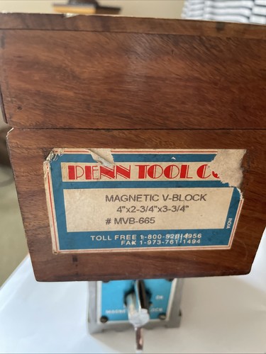 Magnetic block - magnetic, v-block