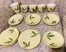4 X Shelley England Bone China